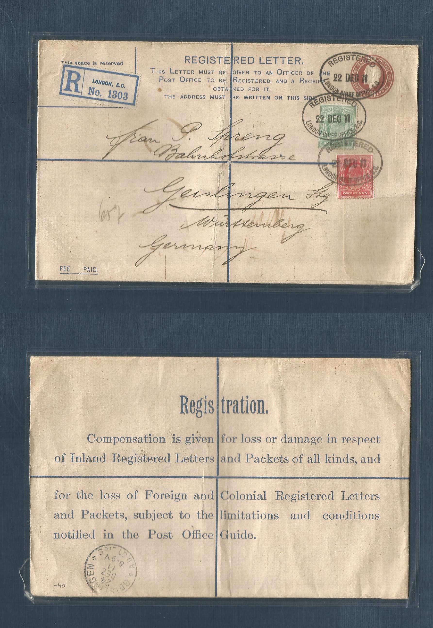 Lot 1335 - Great Britain - Xx - Antonio Torres Worldwide February Postal History General & Selection Auction #60 | #61 Lot 1335 - Great Britain - Xx - Antonio Torres Worldwide February Postal History General & Selection Auction #60 | #61