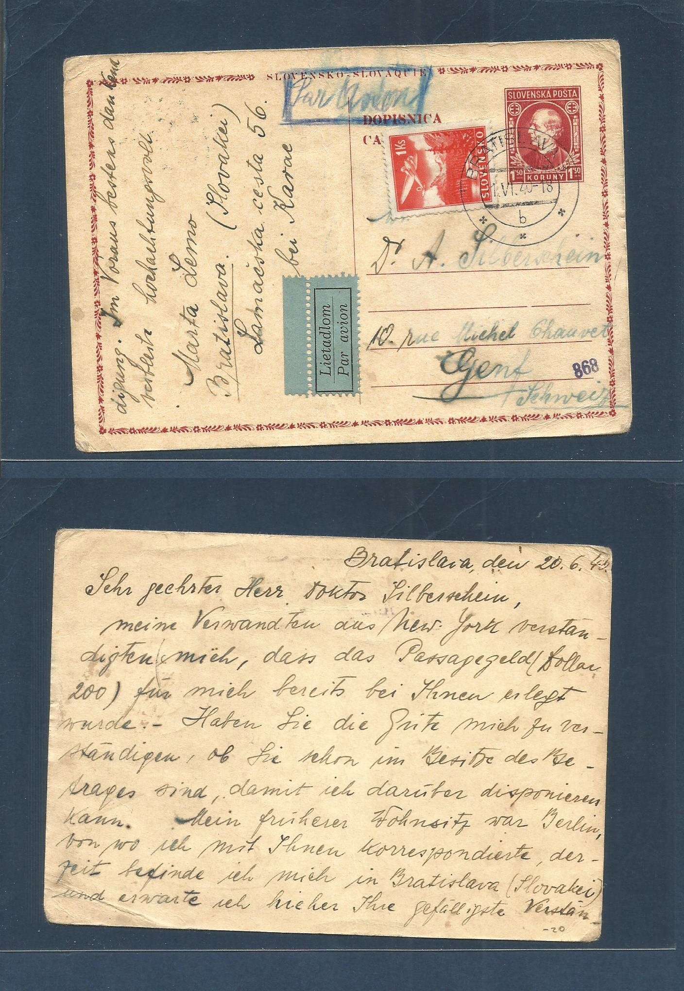 Lot 1633 - slovakia - Antonio Torres Worldwide February Postal History General & Selection Auction #60 | #61 Lot 1633 - slovakia - Antonio Torres Worldwide February Postal History General & Selection Auction #60 | #61