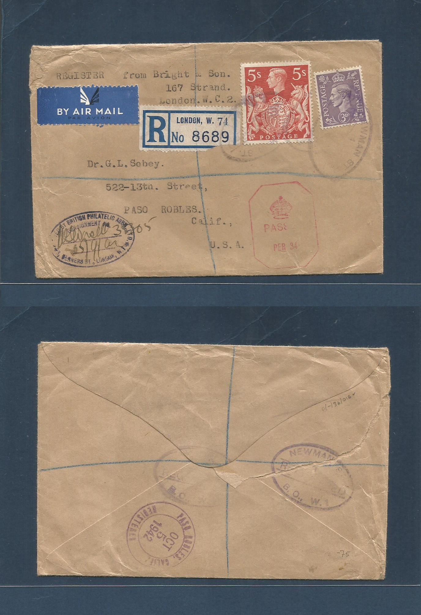Lot 1353 - Great Britain - Xx - Antonio Torres Worldwide February Postal History General & Selection Auction #60 | #61 Lot 1353 - Great Britain - Xx - Antonio Torres Worldwide February Postal History General & Selection Auction #60 | #61