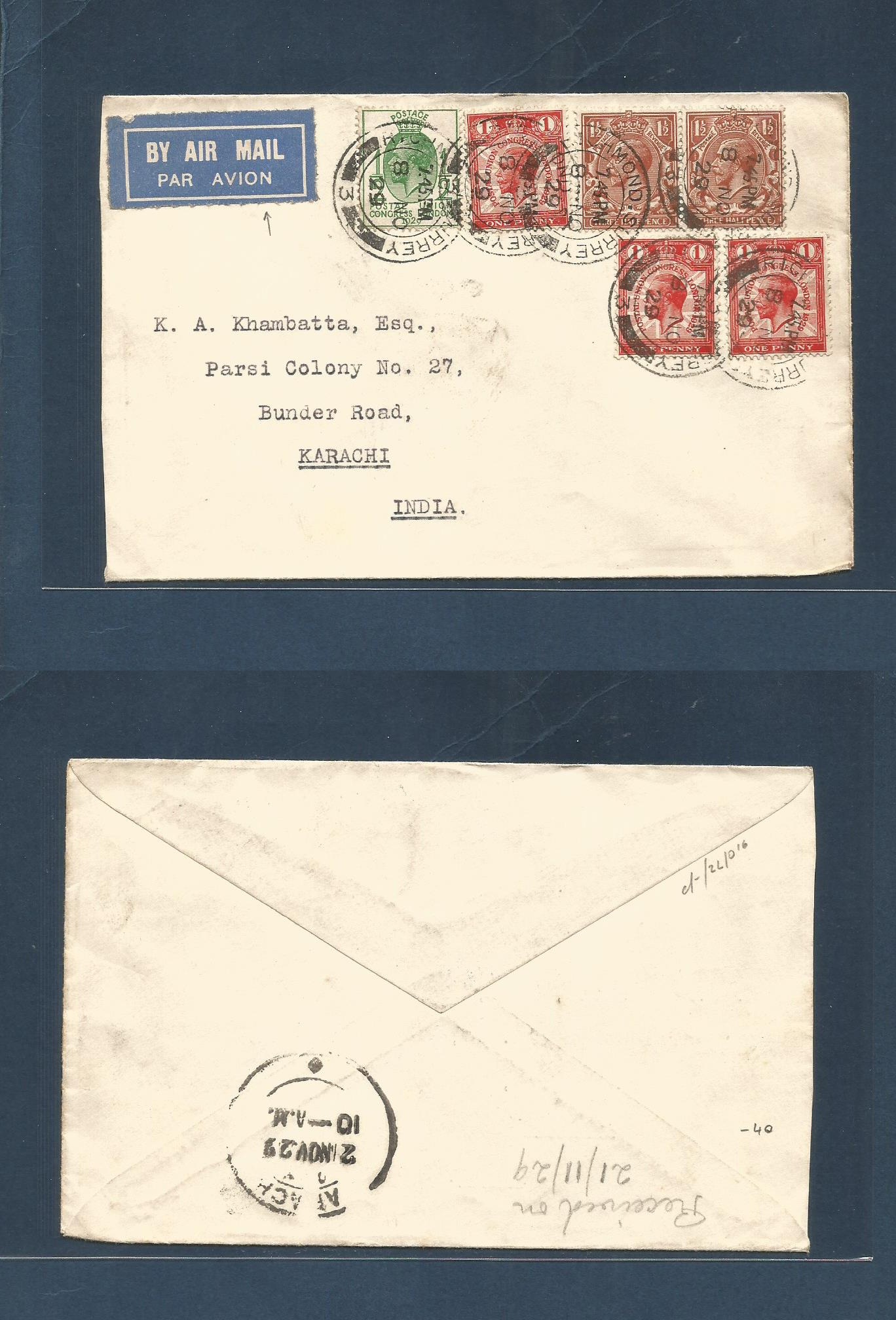 Lot 1342 - Great Britain - Xx - Antonio Torres Worldwide February Postal History General & Selection Auction #60 | #61 Lot 1342 - Great Britain - Xx - Antonio Torres Worldwide February Postal History General & Selection Auction #60 | #61