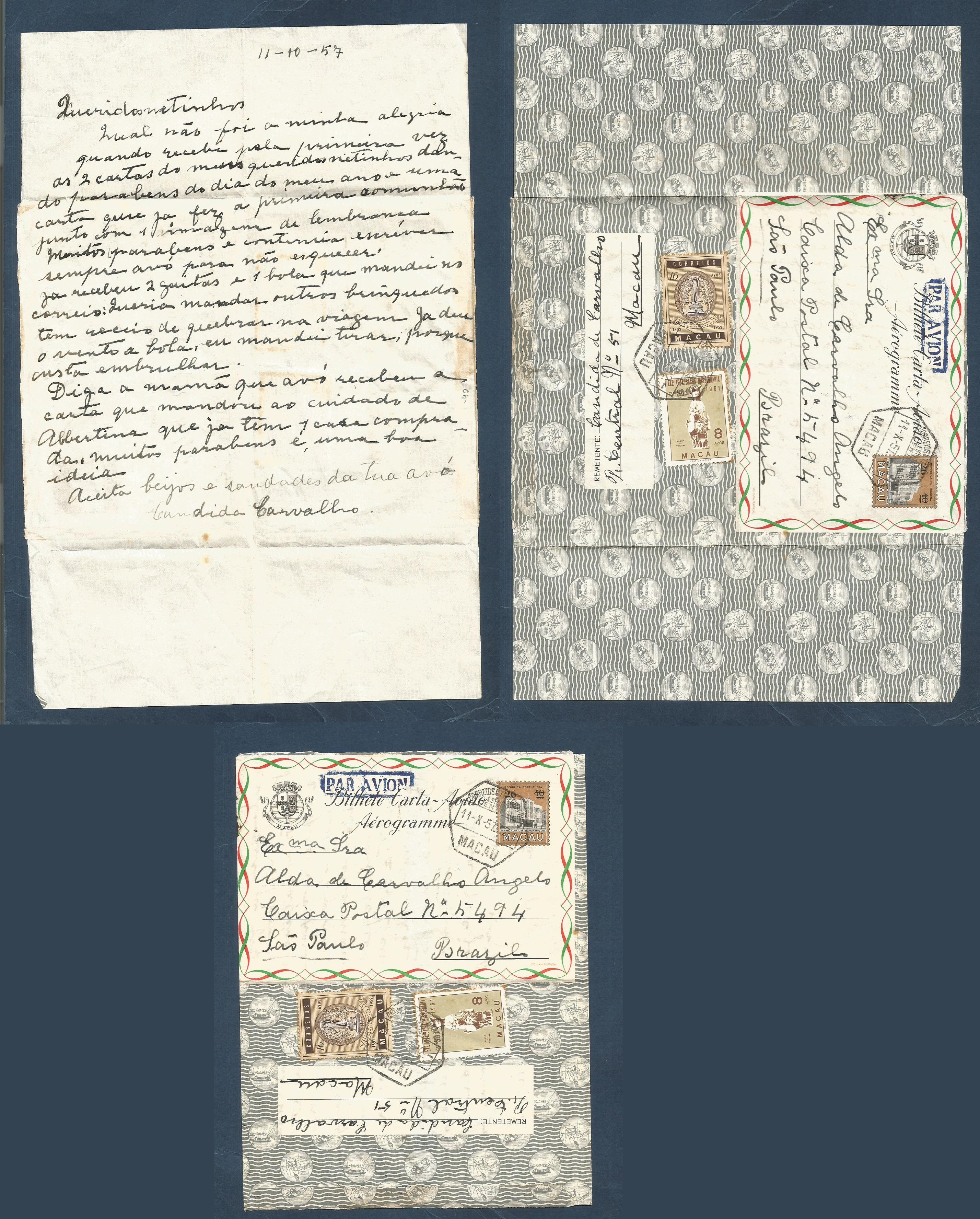 Lot 1611 - macau - Antonio Torres Worldwide February Postal History General & Selection Auction #60 | #61 Lot 1611 - macau - Antonio Torres Worldwide February Postal History General & Selection Auction #60 | #61
