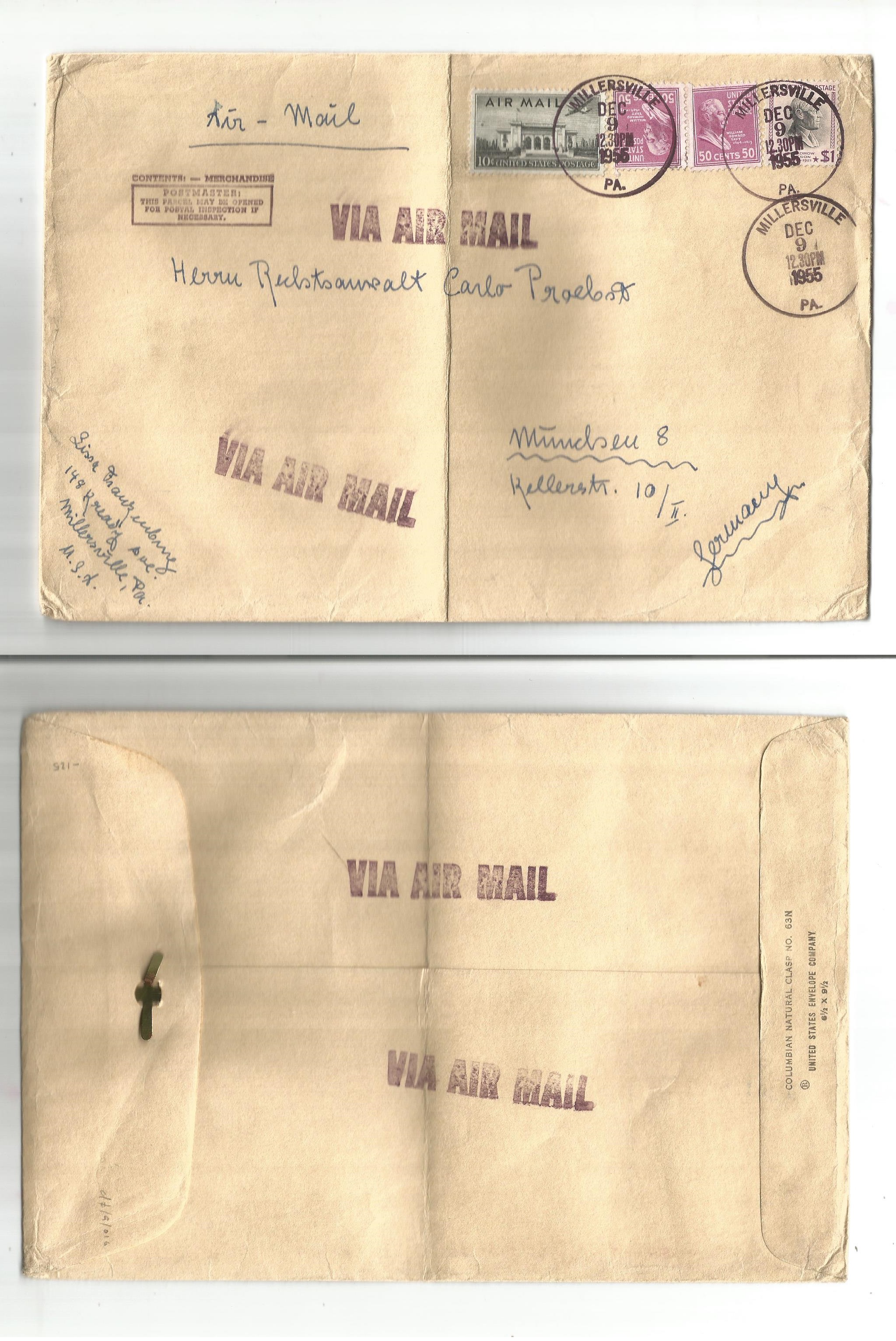 Lot 389 - Usa - Prexies - Antonio Torres Worldwide February Postal History General & Selection Auction #60 | #61 Lot 389 - Usa - Prexies - Antonio Torres Worldwide February Postal History General & Selection Auction #60 | #61